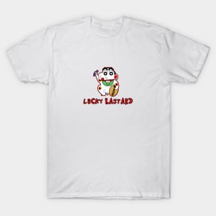 Shin Chan Lucky Bastard T-Shirt